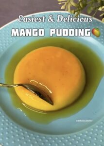 Mango pudding 