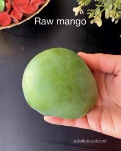 Raw mango chutney