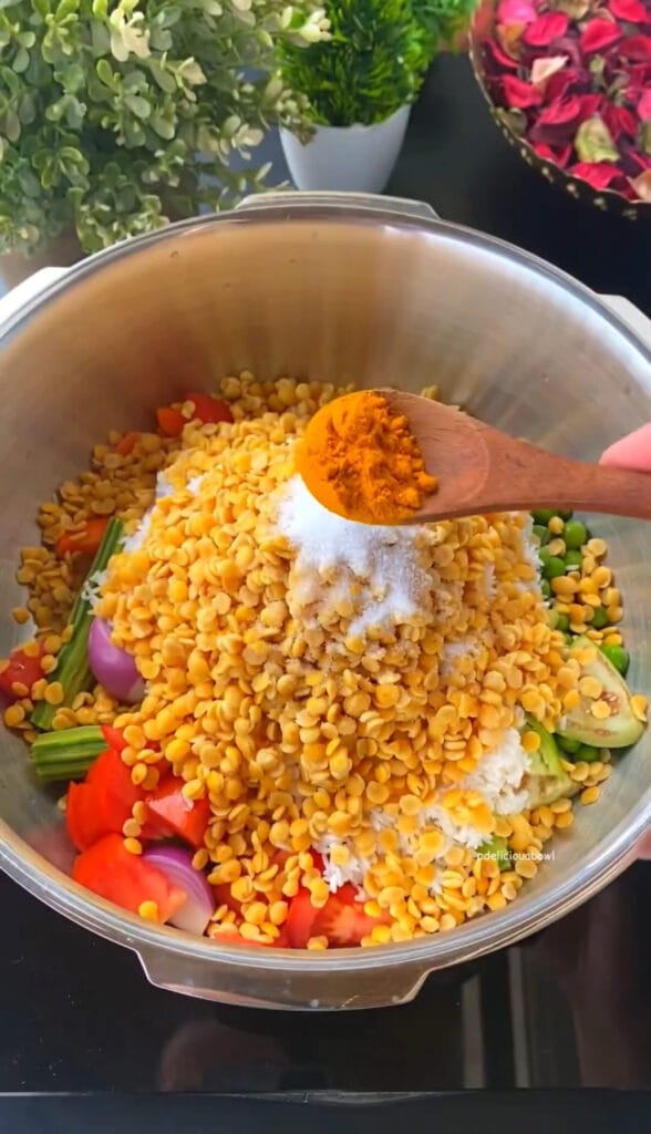 One Pot Sambar Rice Recipe