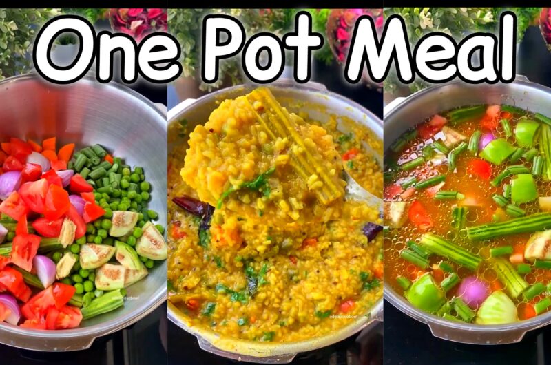 One Pot Sambar Rice Recipe