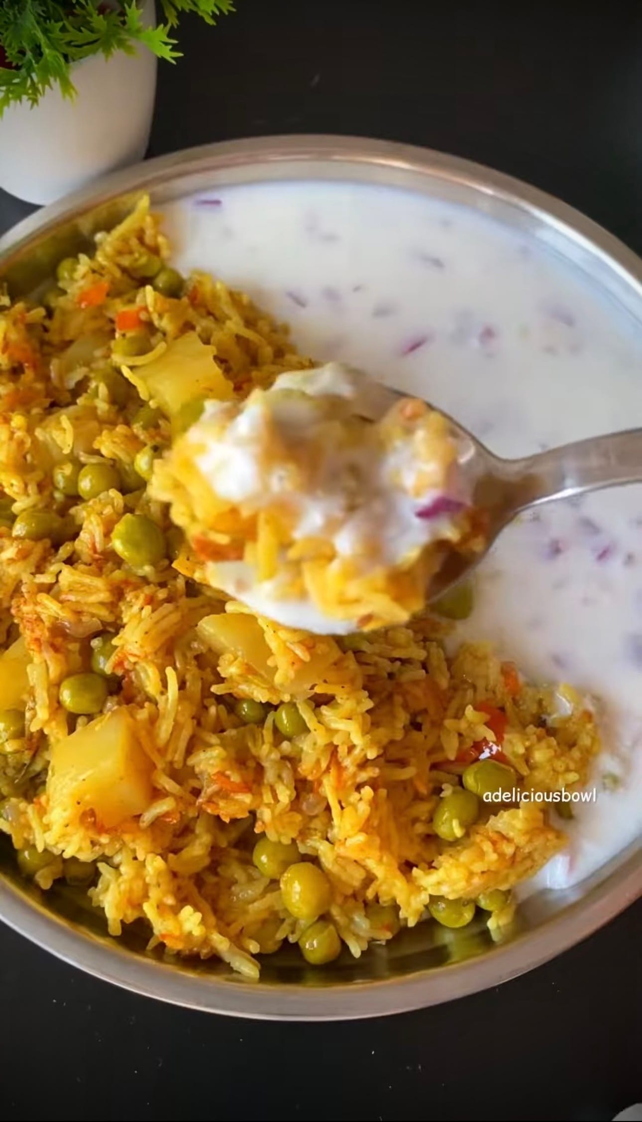 Aloo Mutter Pulao