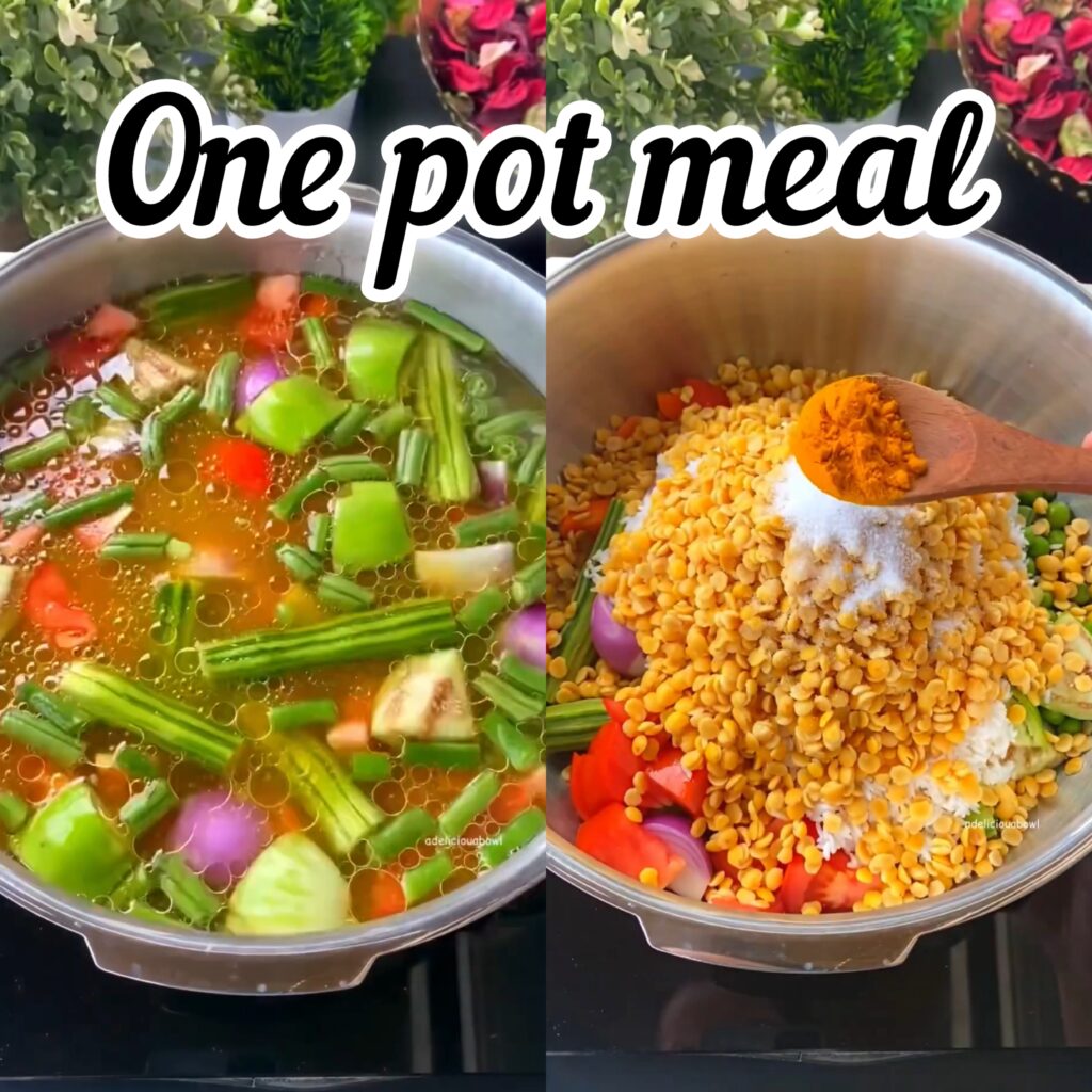 One Pot Sambar Rice