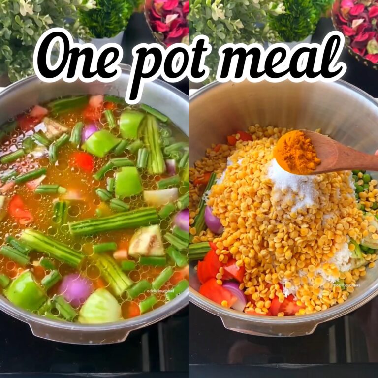One Pot Sambar Rice